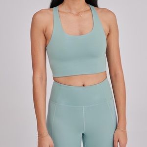 EUC Girlfriend Collective Paloma Bra Pond